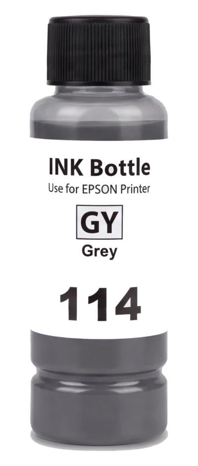 Epson 114 inktfles grijs (huismerk)